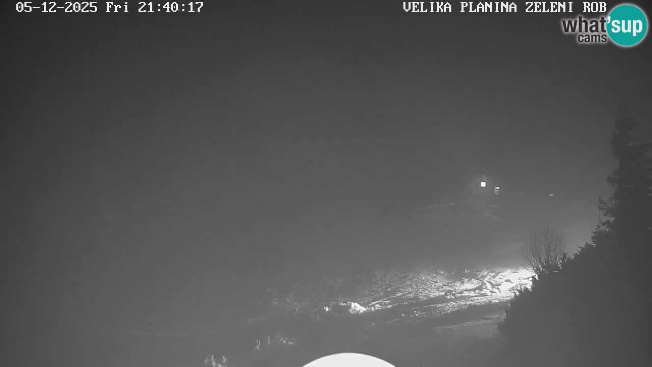 Zeleni Rob | Web kamera Velika Planina