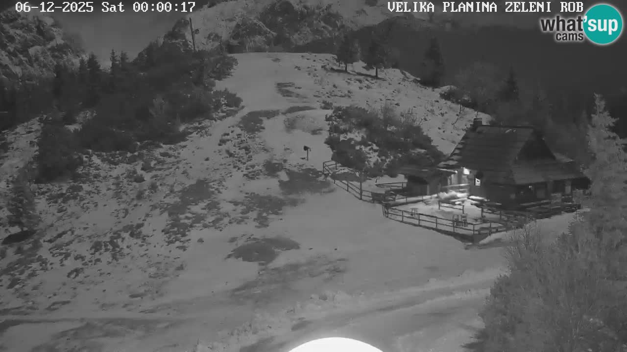 Zeleni Rob – Webcam live | Velika Planina