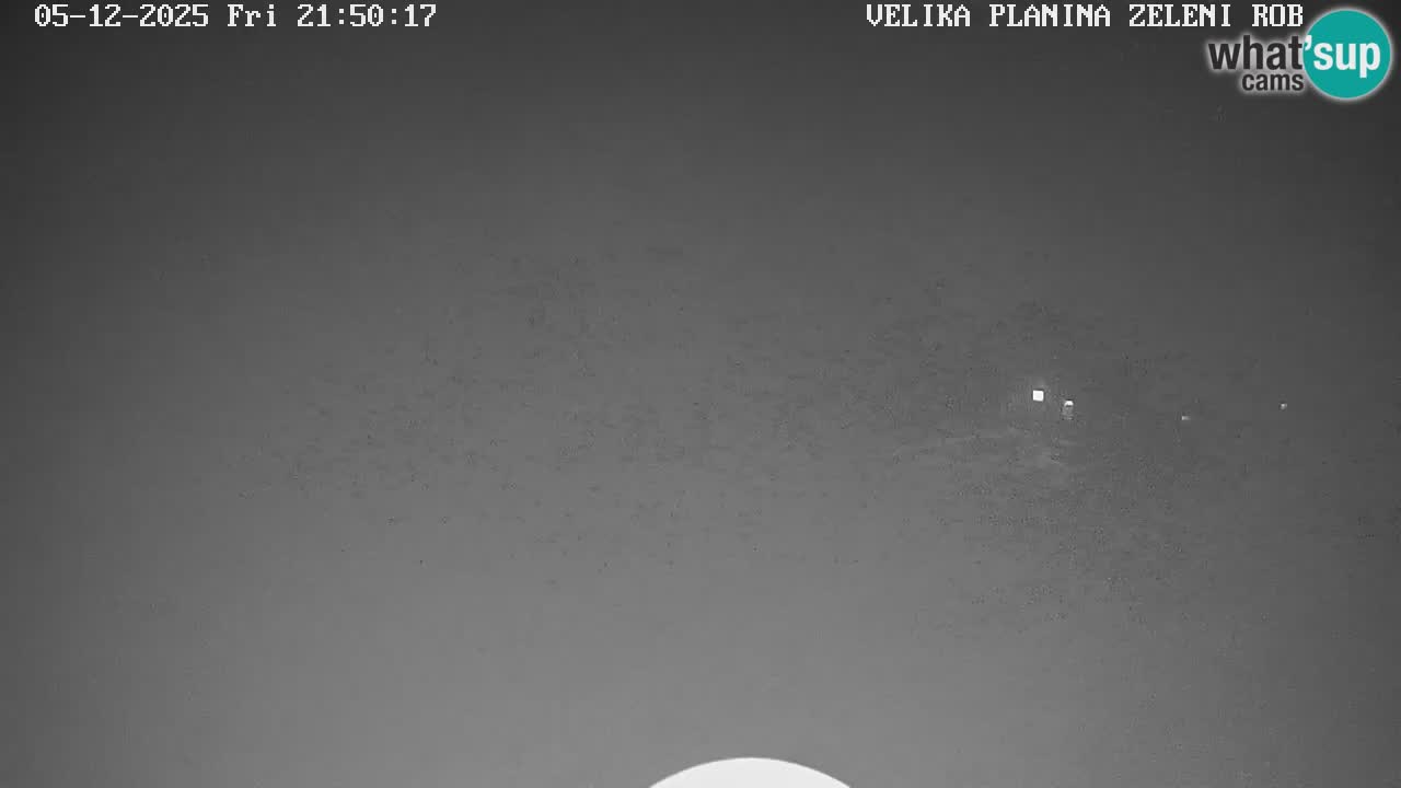 Zeleni Rob | Webcam en vivo Velika Planina