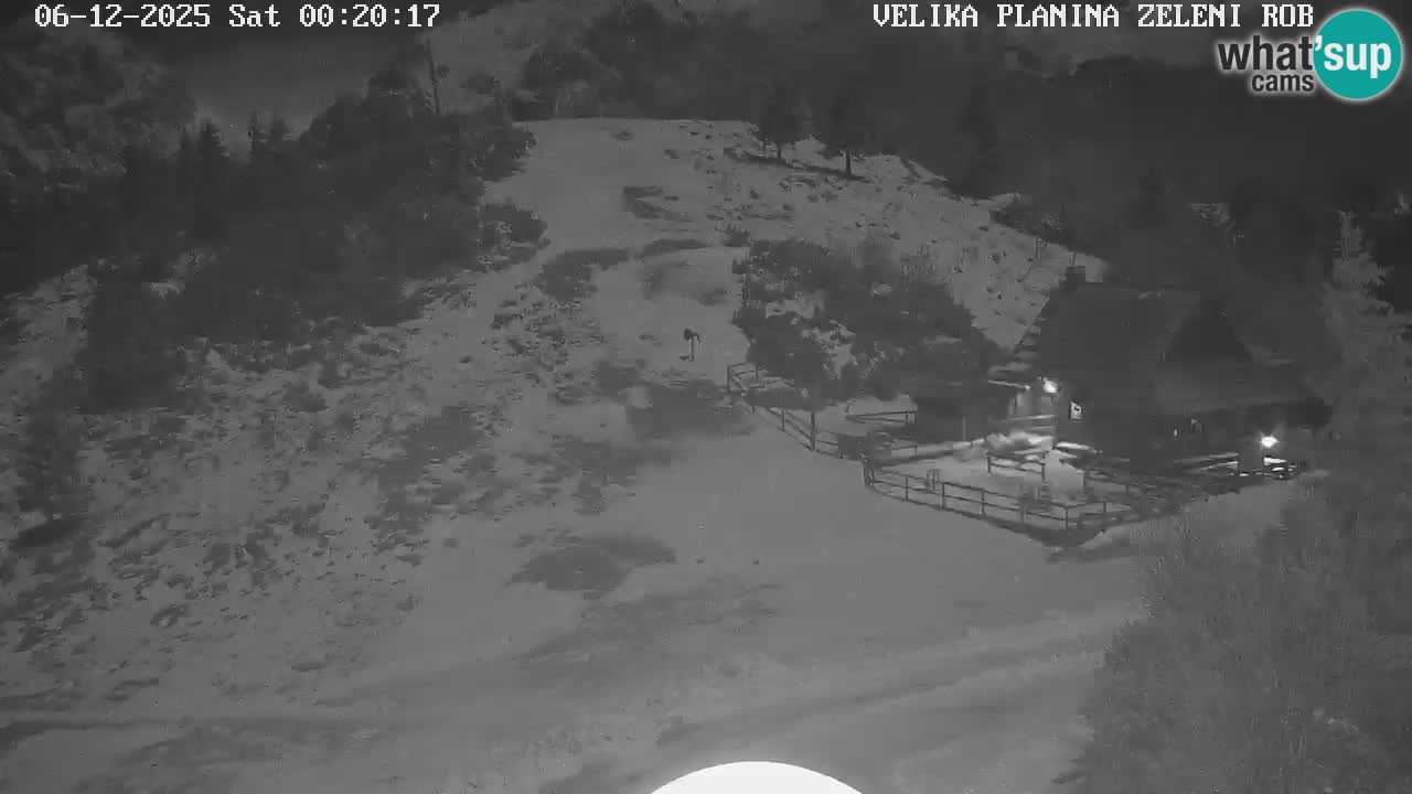 Zeleni Rob | Web kamera Velika Planina