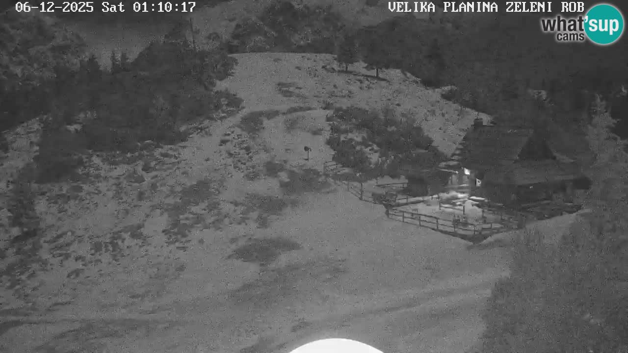 Zeleni Rob – Webcam live | Velika Planina