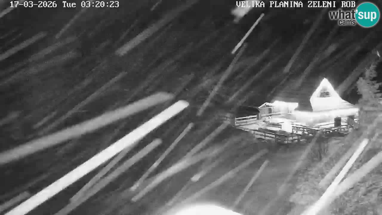 Zeleni Rob – Webcam live | Velika Planina