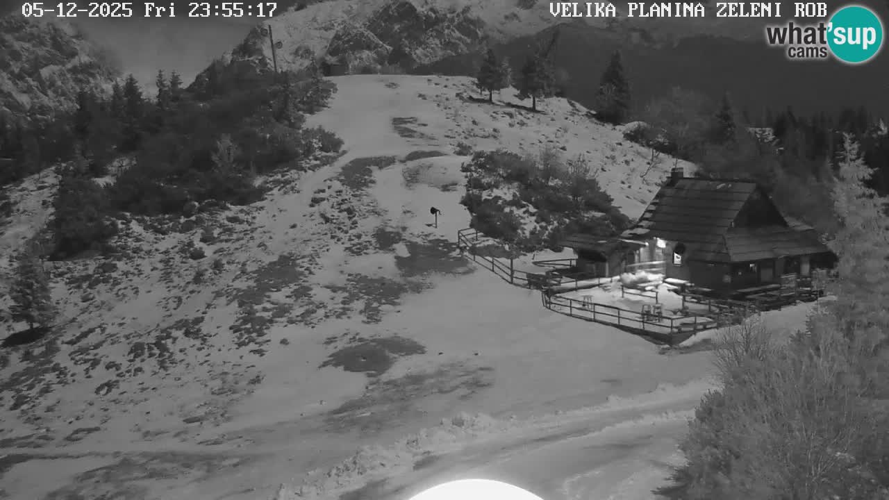 Zeleni Rob | Web kamera Velika Planina