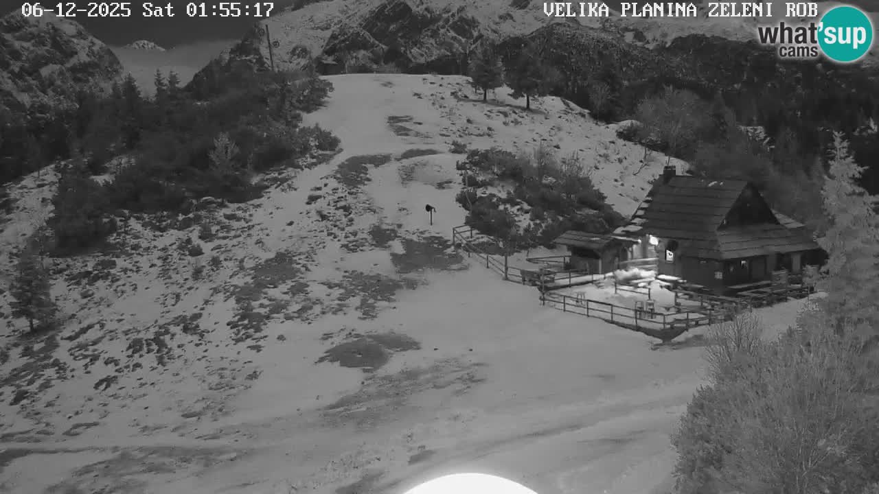 Zeleni Rob – Webcam live | Velika Planina