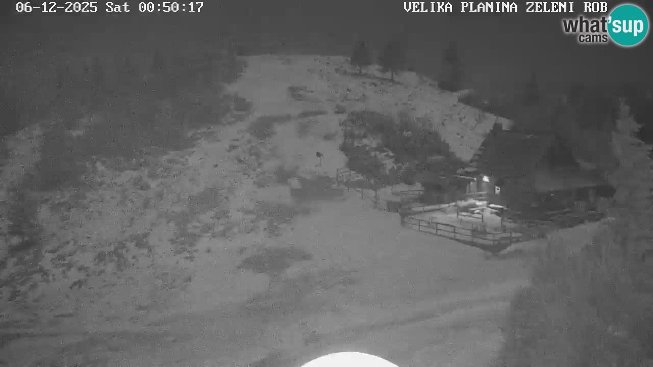 Zeleni Rob – Webcam live | Velika Planina