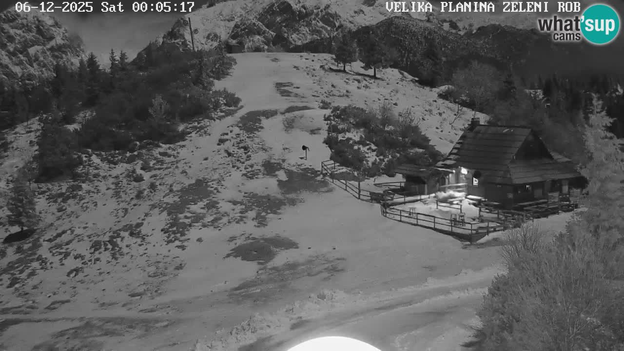 Zeleni Rob – Webcam live | Velika Planina