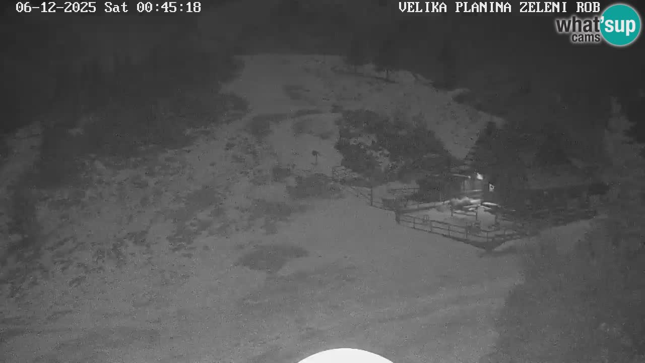 Zeleni Rob – Webcam live | Velika Planina