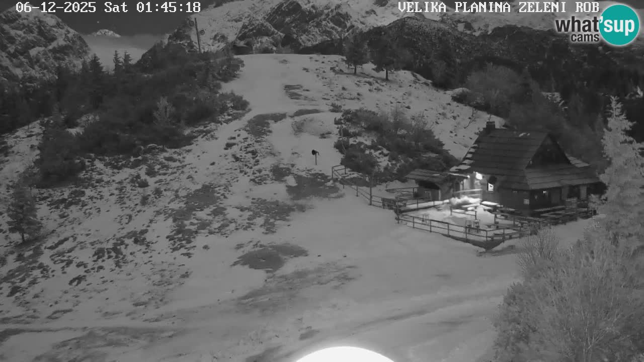 Zeleni Rob | Webcam live Velika Planina