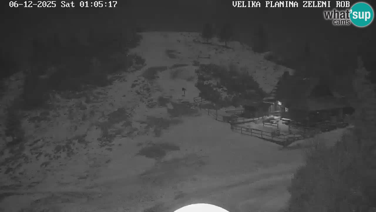 Zeleni Rob | Web kamera Velika Planina