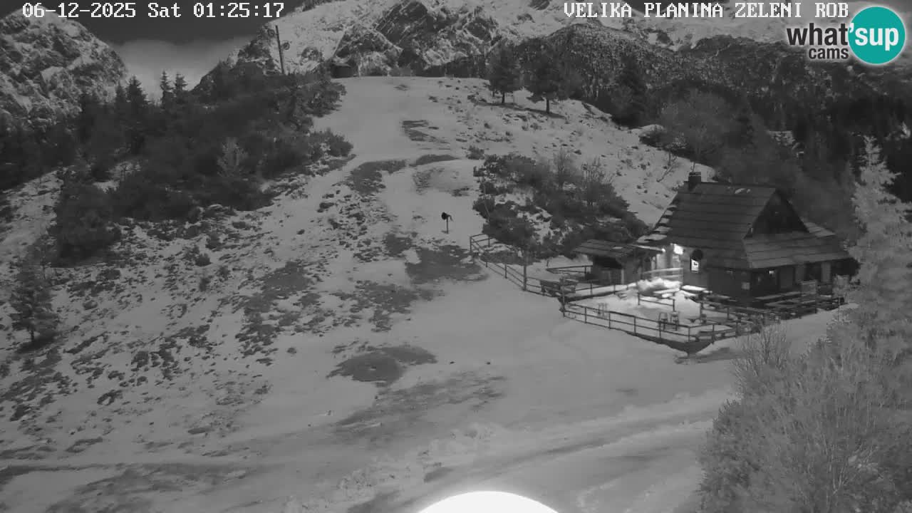 Zeleni Rob – Webcam live | Velika Planina