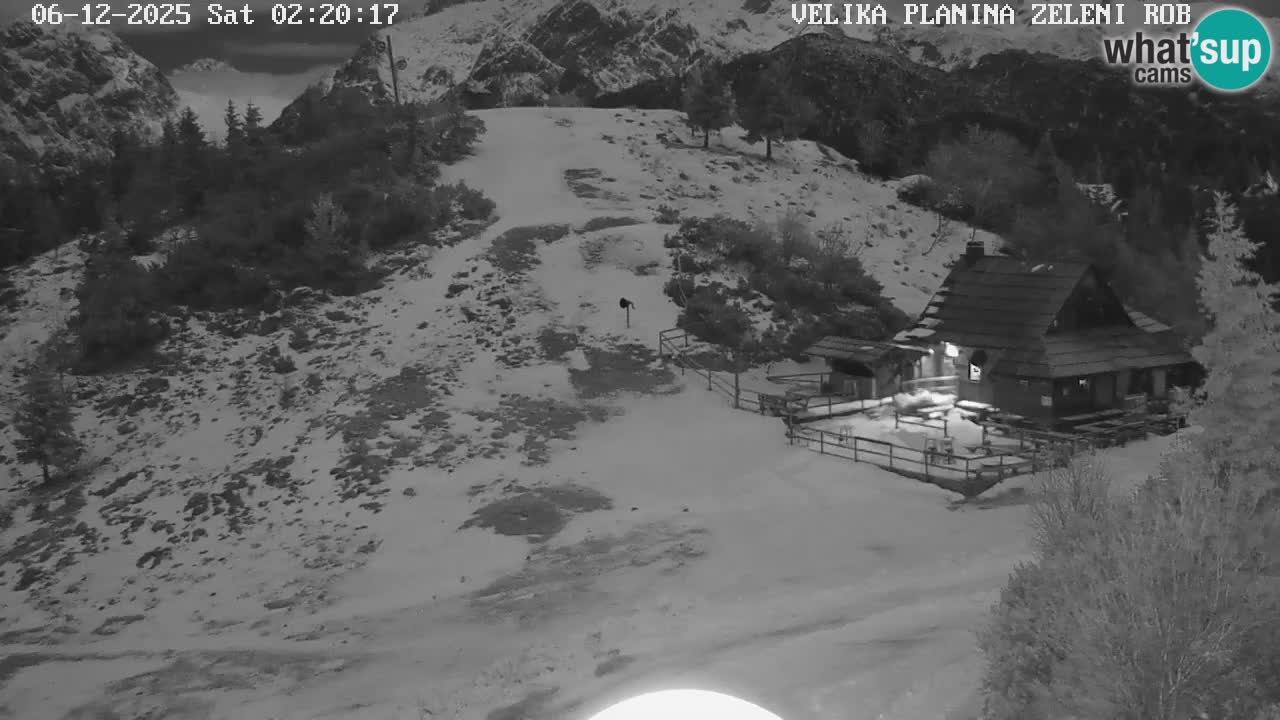 Zeleni Rob – Webcam live | Velika Planina