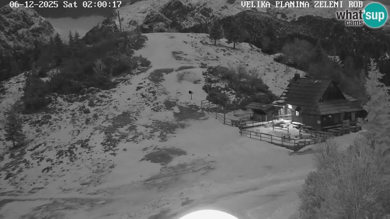 Zeleni Rob | Webcam live Velika Planina