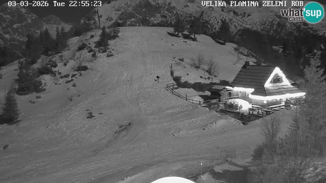 Zeleni Rob – Webcam live | Velika Planina