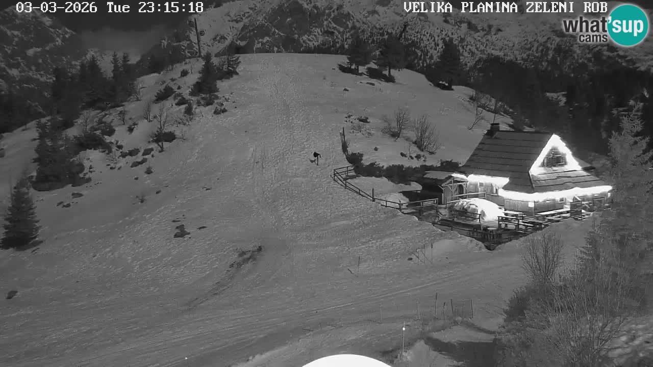 Zeleni Rob – Webcam live | Velika Planina