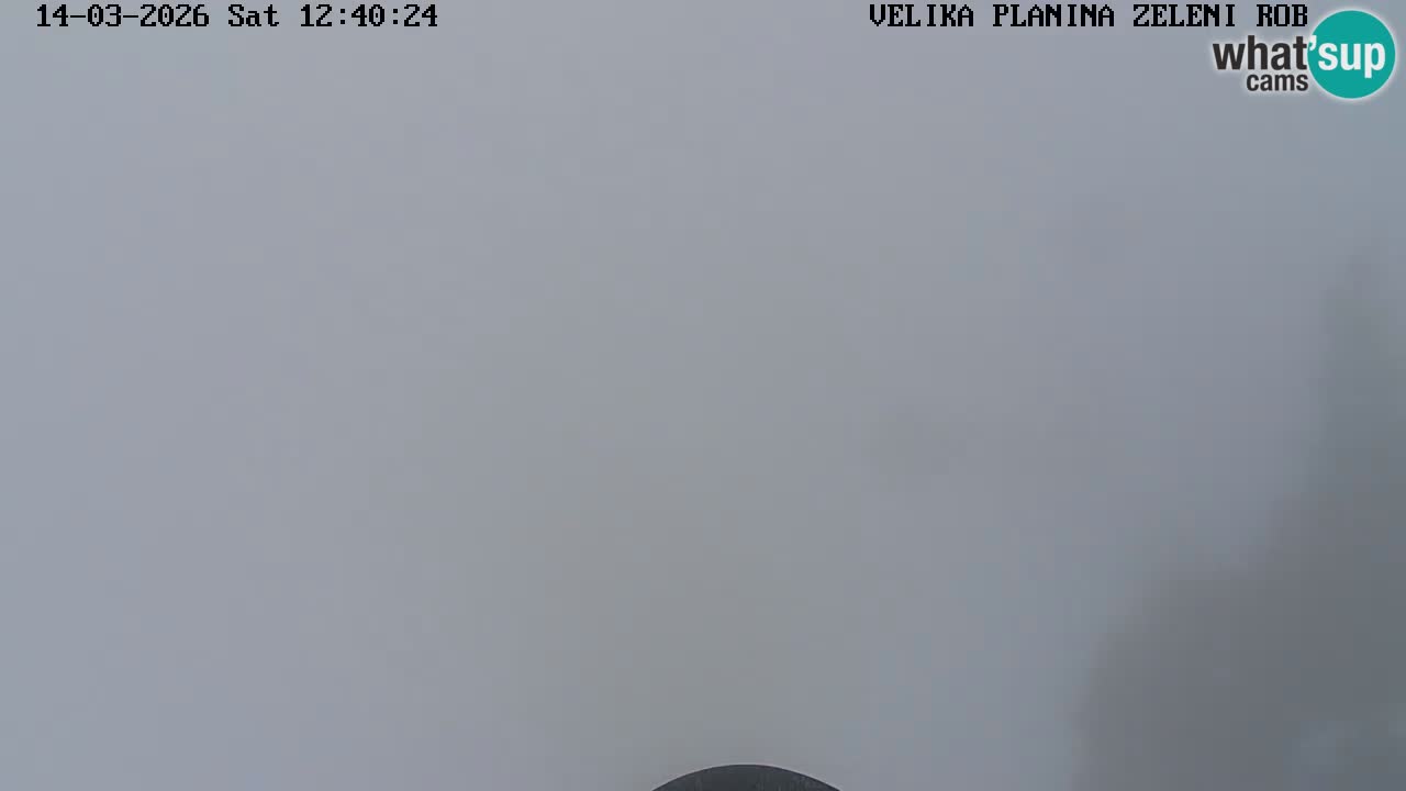 Zeleni Rob | Webcam live Velika Planina