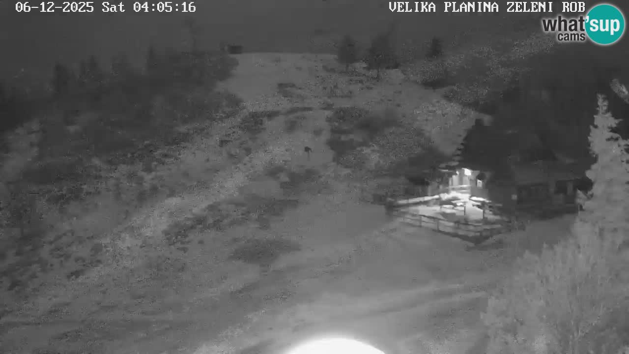 Zeleni Rob | Webcam live Velika Planina