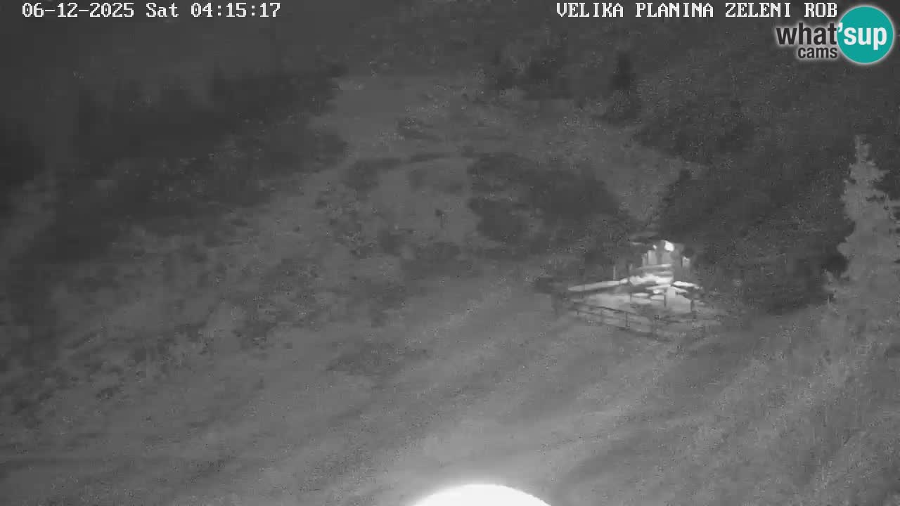 Zeleni Rob – Webcam live | Velika Planina