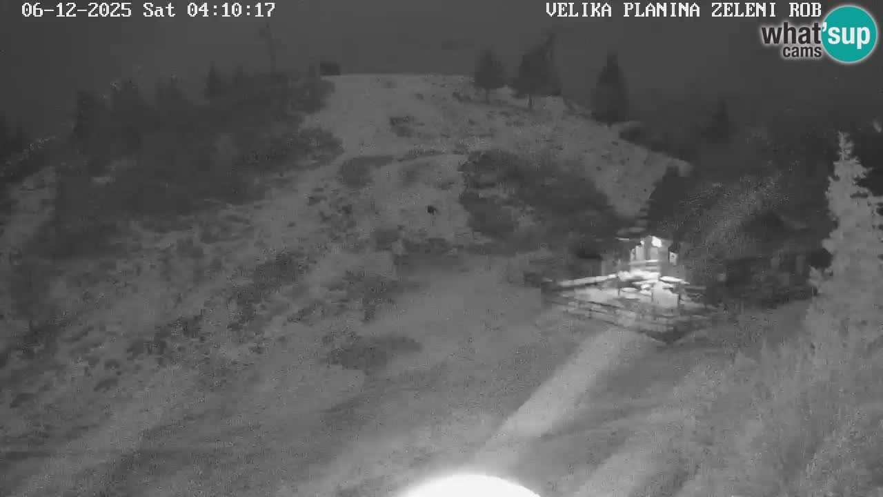 Zeleni Rob – Webcam live | Velika Planina