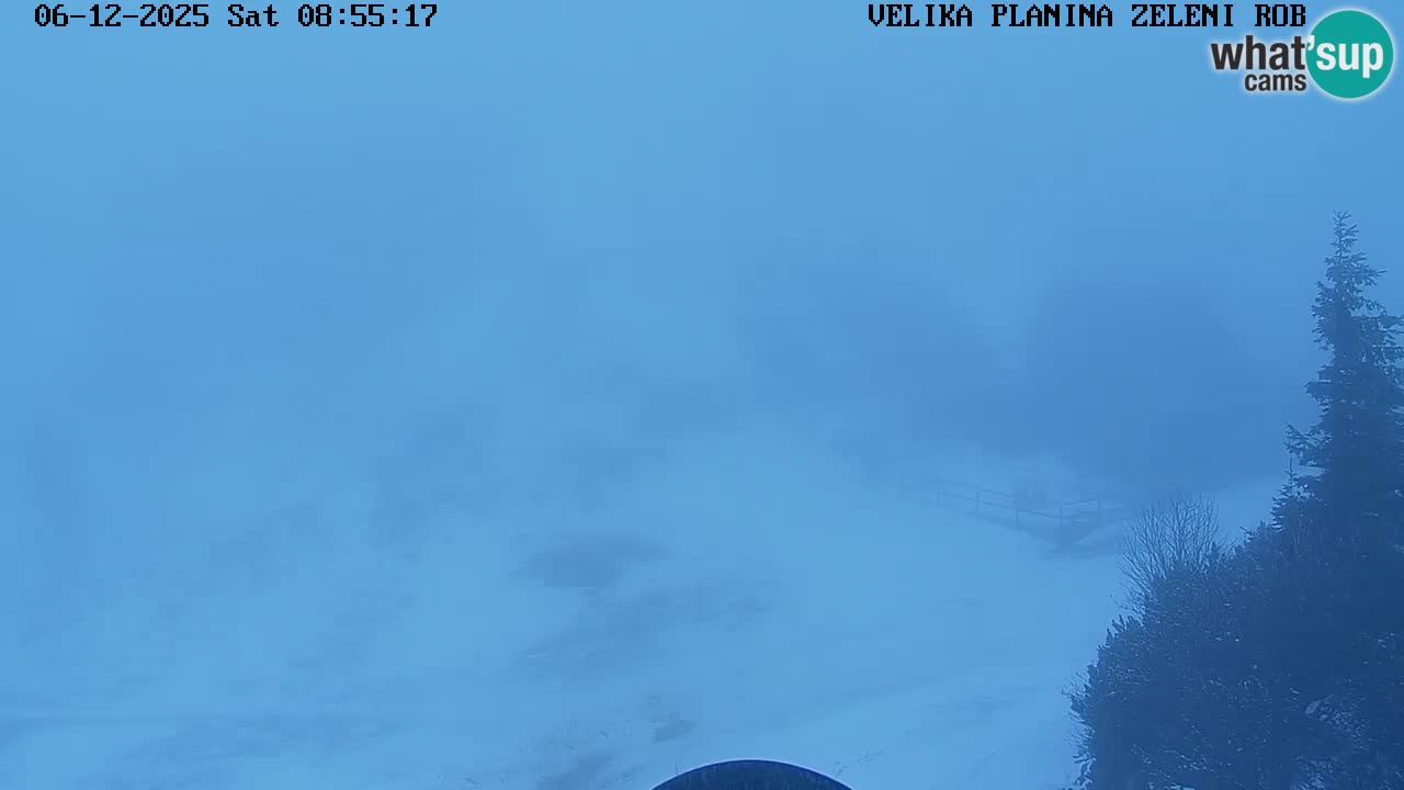 Zeleni Rob | Webcam live Velika Planina