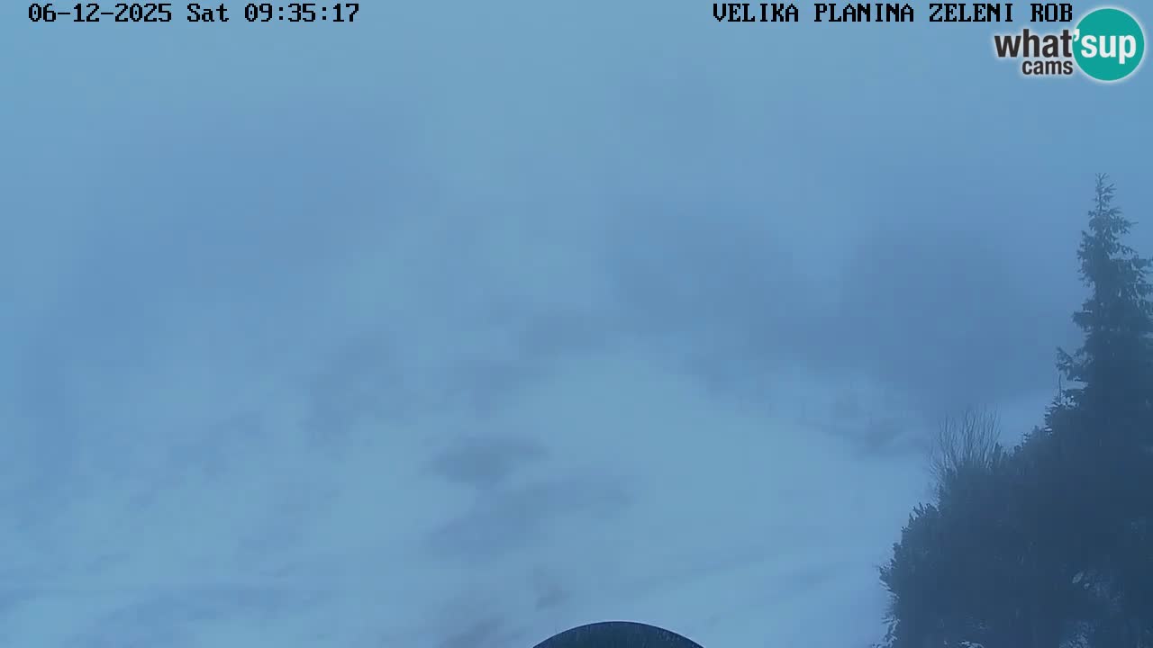 Zeleni Rob – Webcam live | Velika Planina