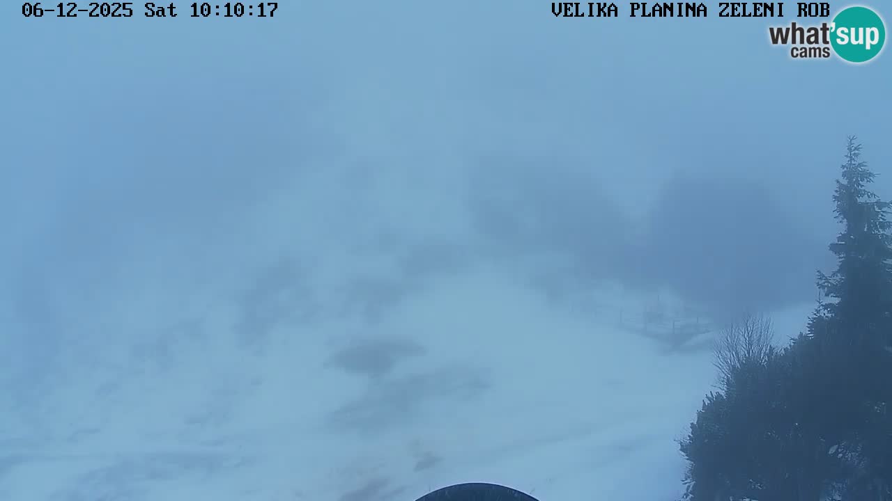 Zeleni Rob – Webcam live | Velika Planina