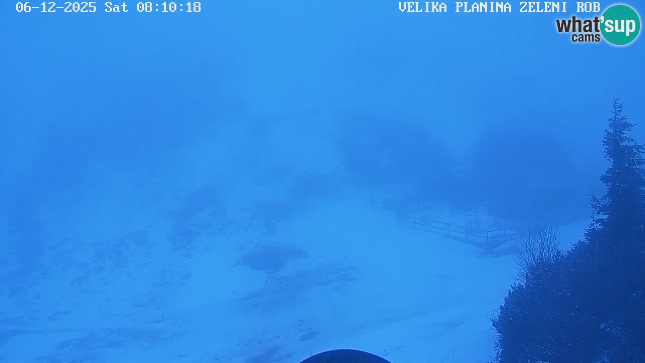 Zeleni Rob – Webcam live | Velika Planina