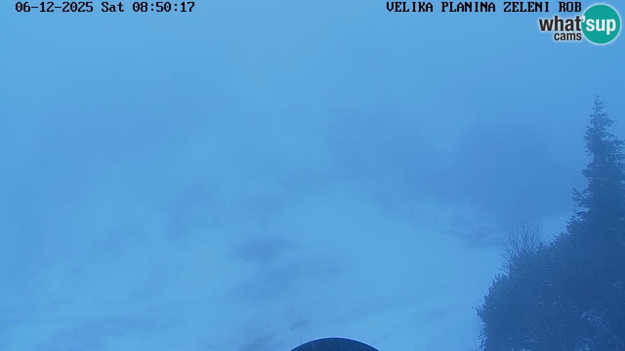 Zeleni Rob | Webcam en vivo Velika Planina