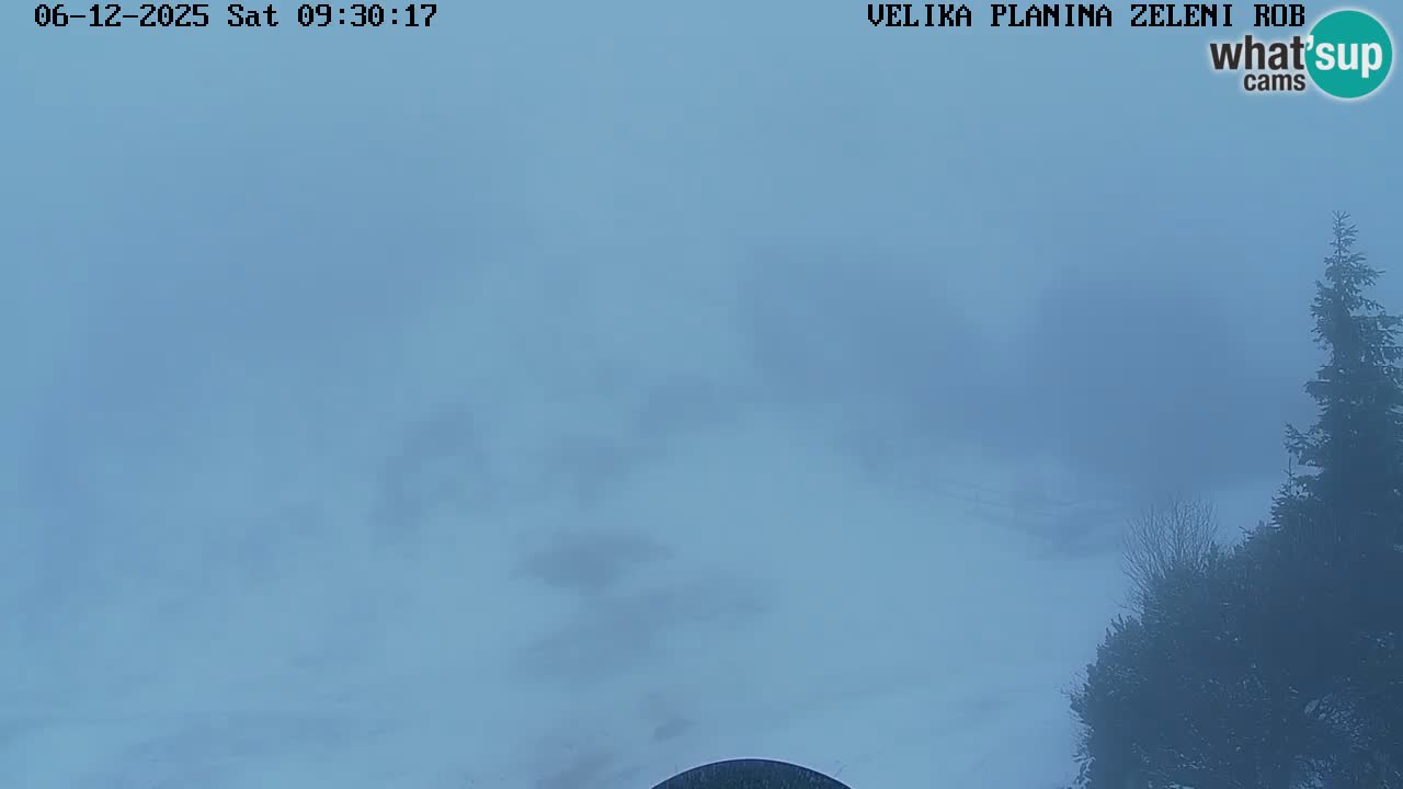 Zeleni Rob | Webcam en vivo Velika Planina
