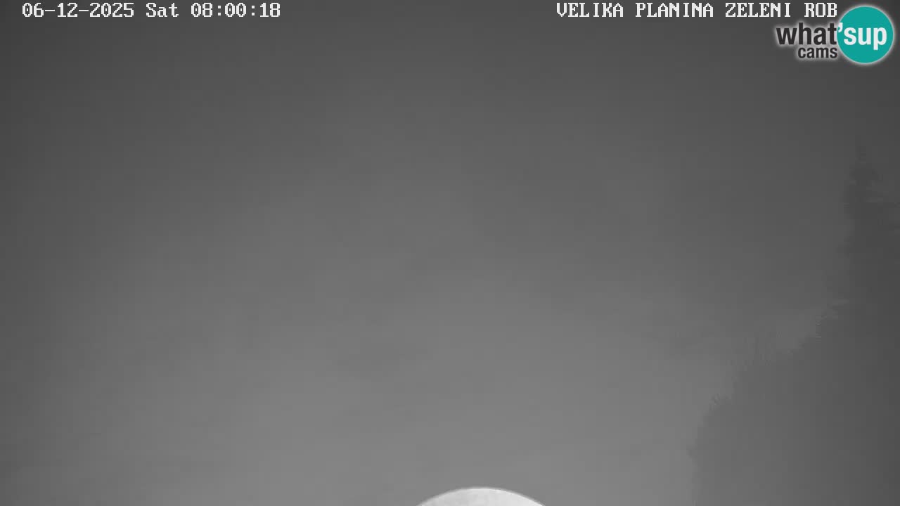 Zeleni Rob | Webcam en vivo Velika Planina