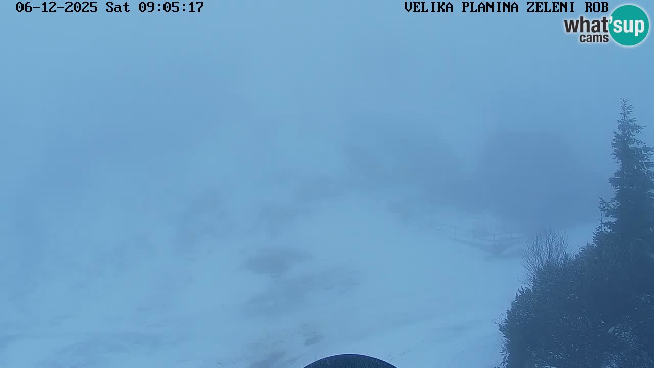 Zeleni Rob – Webcam live | Velika Planina