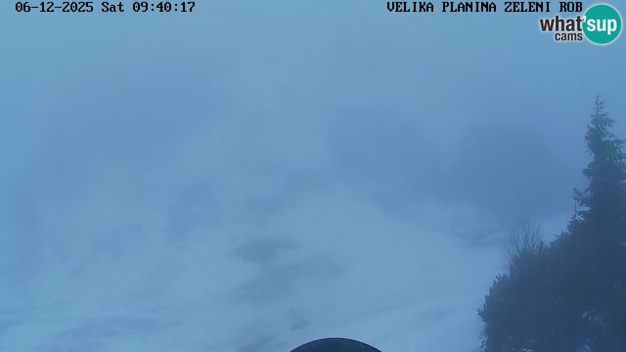 Zeleni Rob – Webcam live | Velika Planina