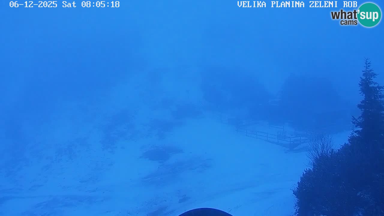 Zeleni Rob – Webcam live | Velika Planina
