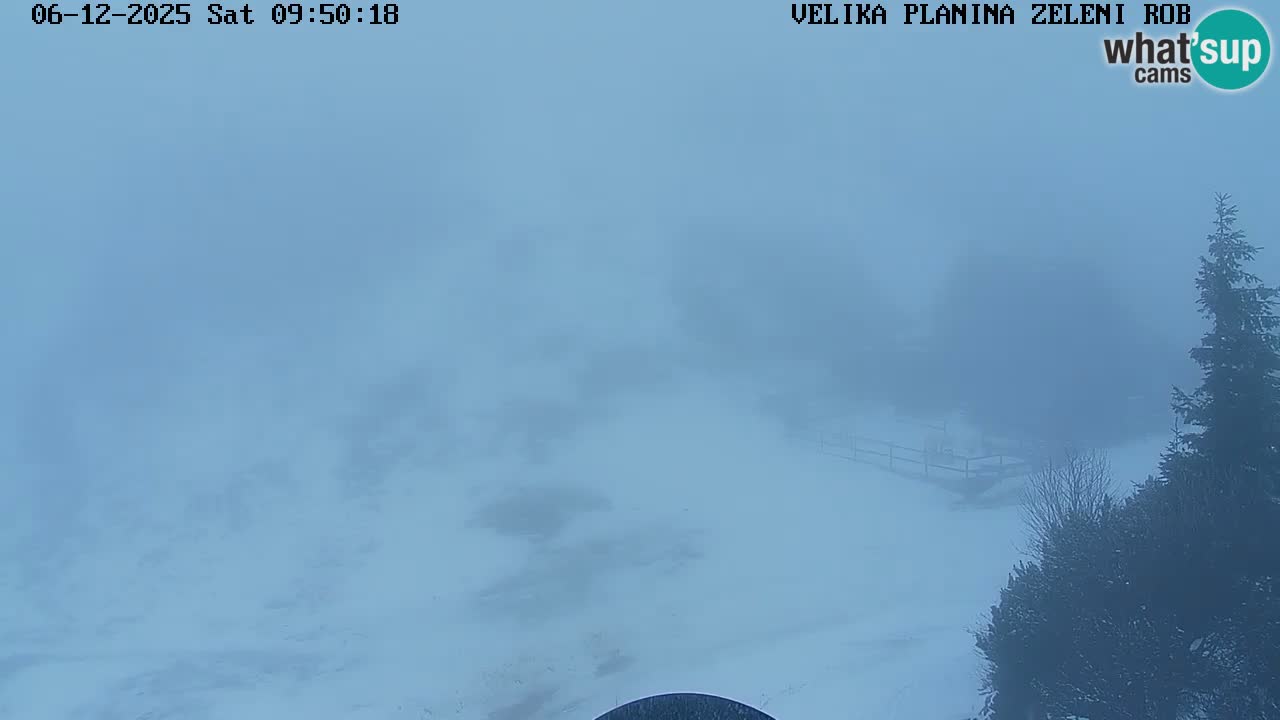 Zeleni Rob – Webcam live | Velika Planina