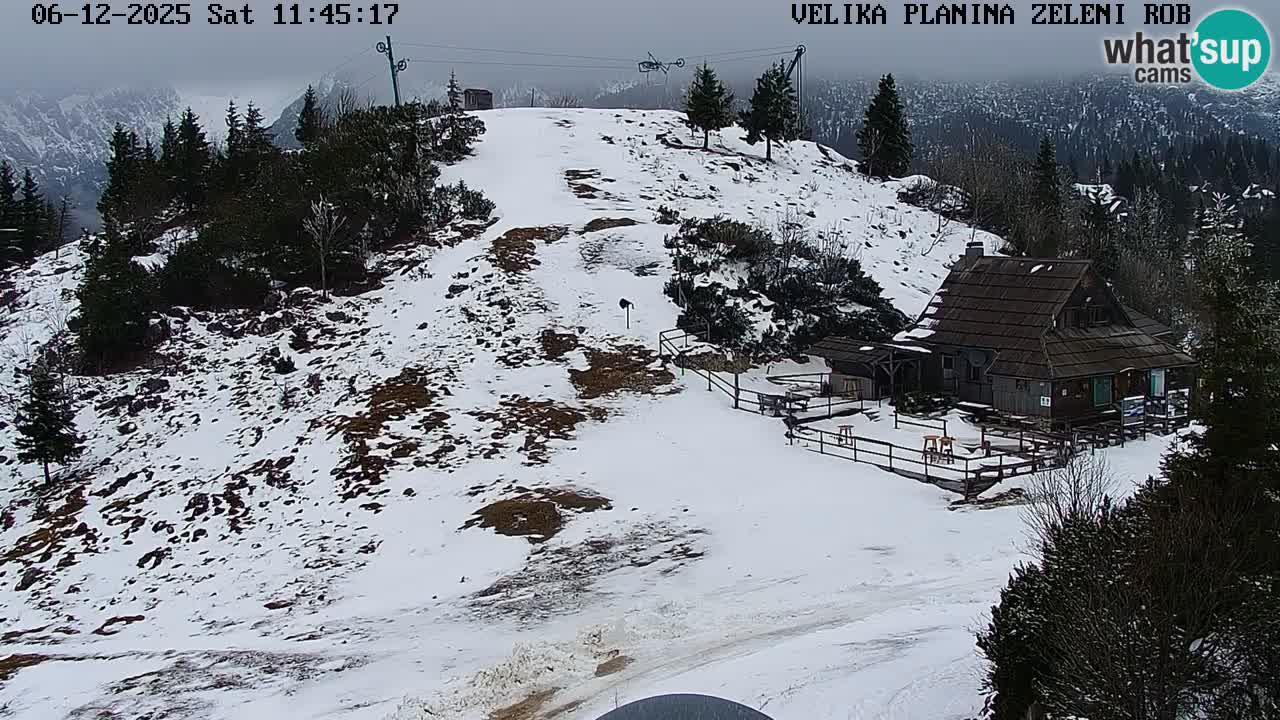 Zeleni Rob – Webcam live | Velika Planina