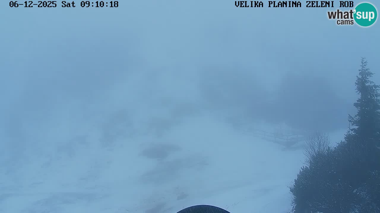 Zeleni Rob – Webcam live | Velika Planina