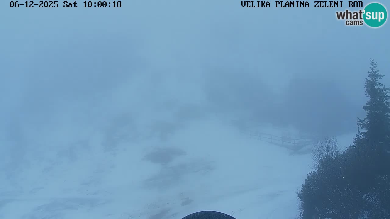 Zeleni Rob – Webcam live | Velika Planina