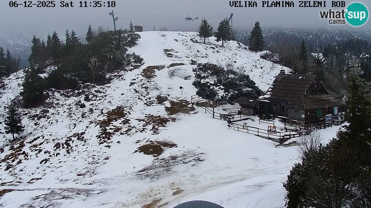 Zeleni Rob | Webcam live Velika Planina