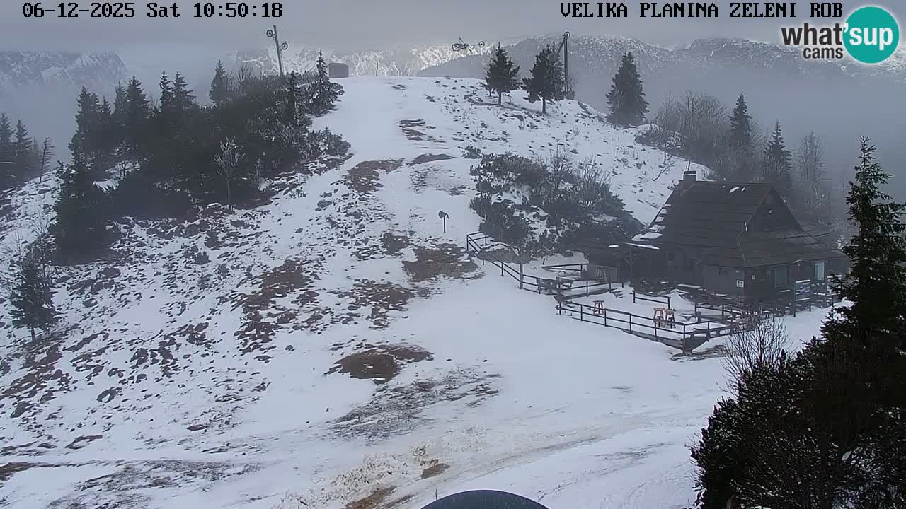 Zeleni Rob | Webcam live Velika Planina