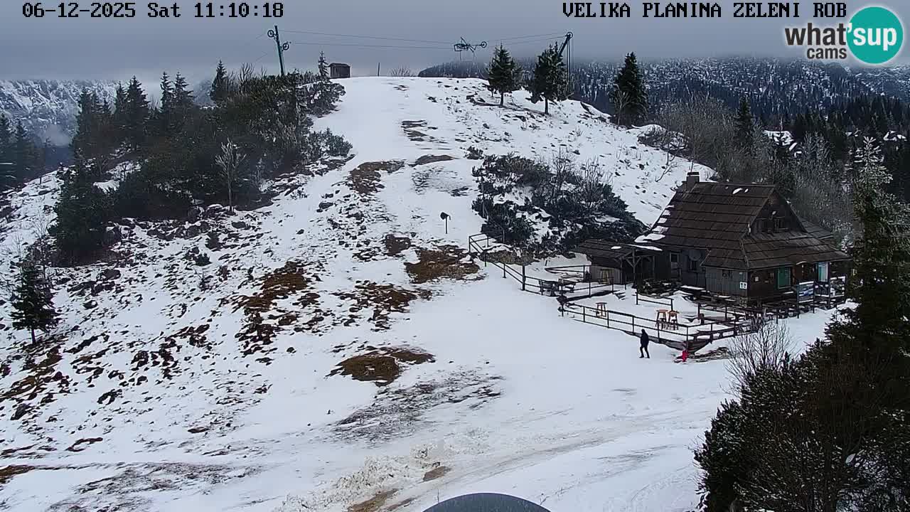 Zeleni Rob – Webcam live | Velika Planina