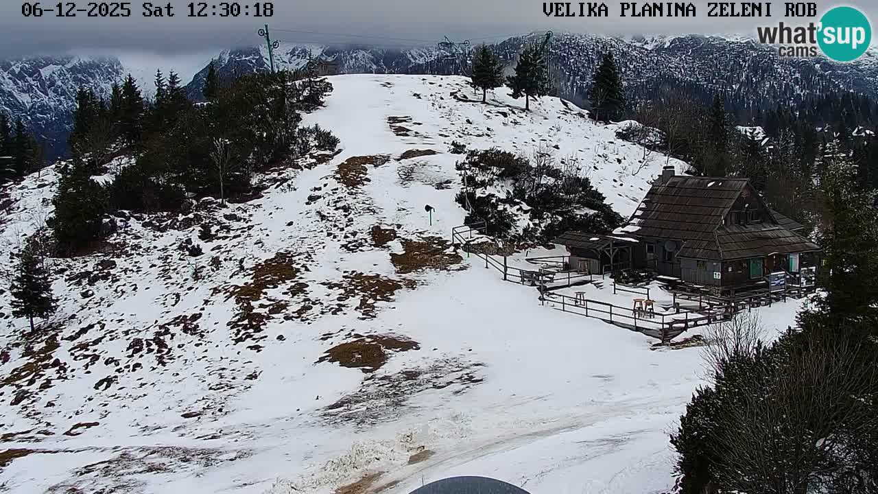 Zeleni Rob – Webcam live | Velika Planina
