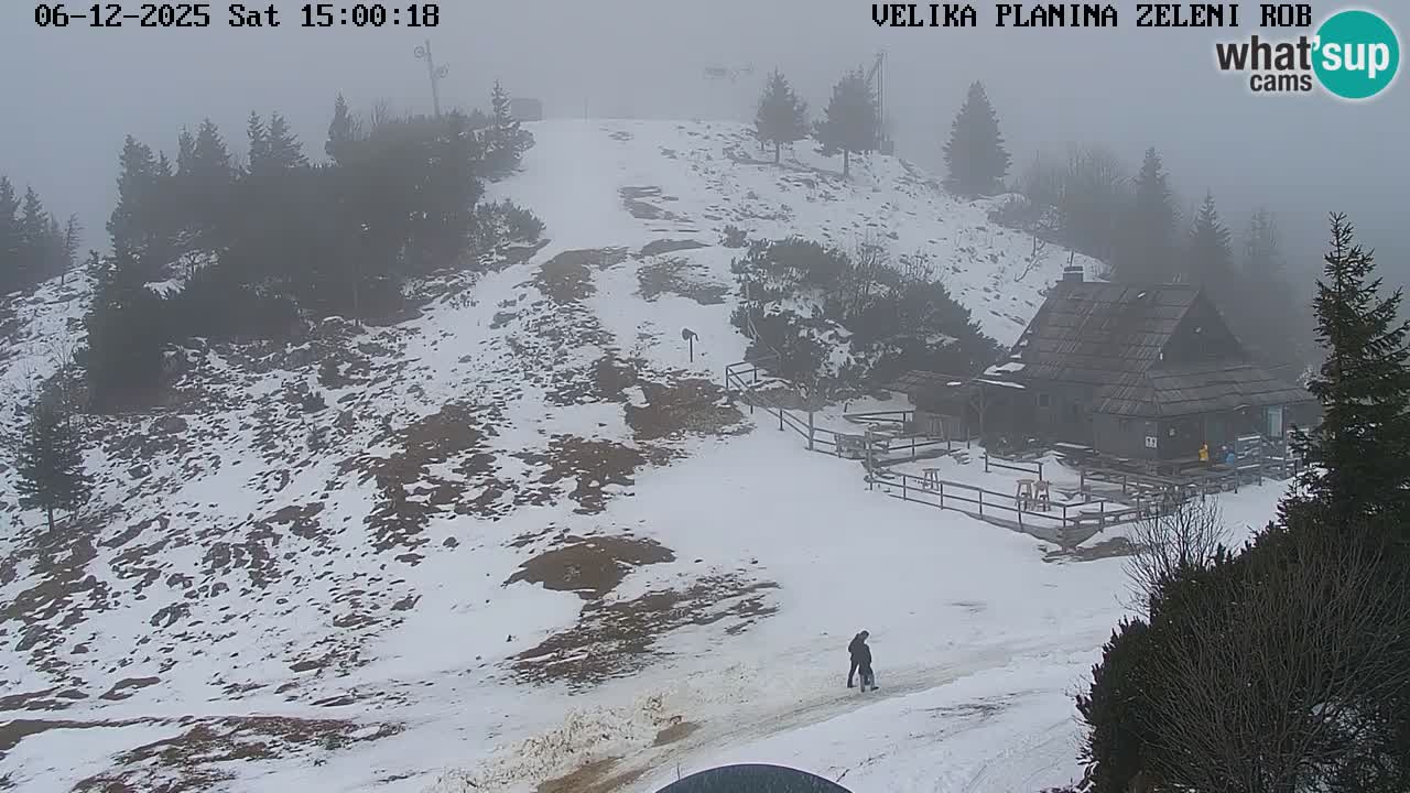Zeleni Rob | Webcam live Velika Planina
