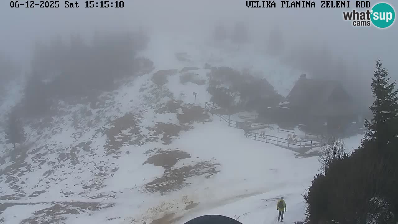 Zeleni Rob | Webcam live Velika Planina