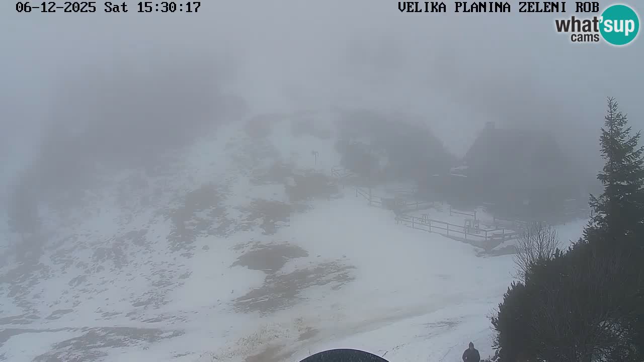 Zeleni Rob – Webcam live | Velika Planina