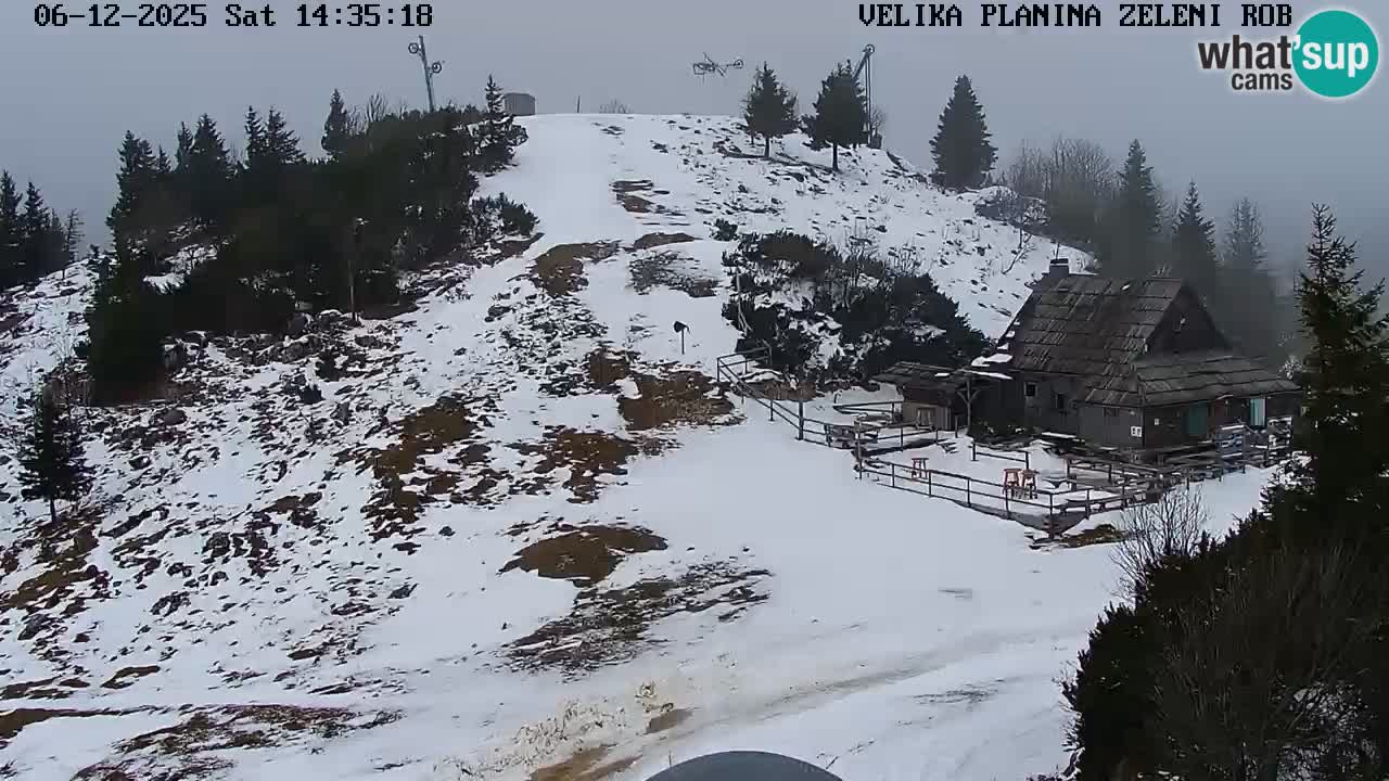 Zeleni Rob – Webcam live | Velika Planina