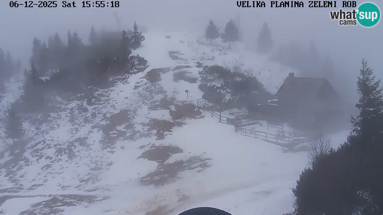 Zeleni Rob | Webcam live Velika Planina