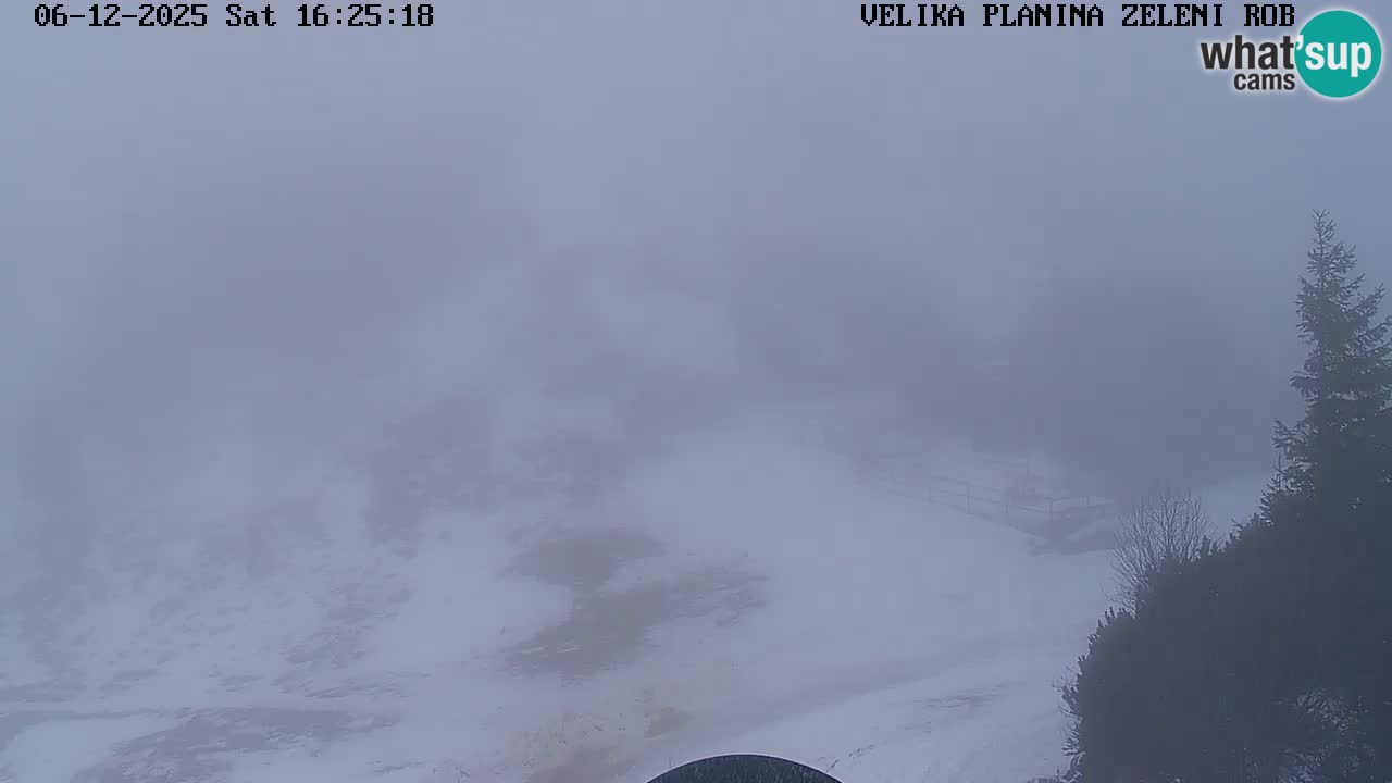 Zeleni Rob – Webcam live | Velika Planina