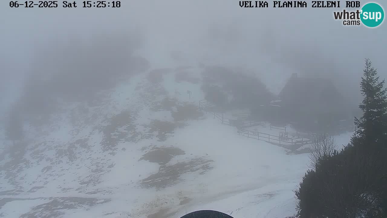 Zeleni Rob | Webcam live Velika Planina