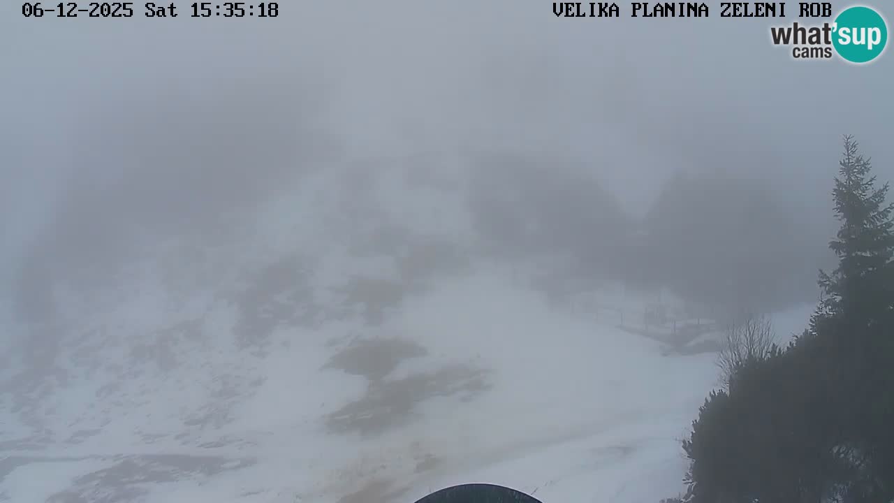 Zeleni Rob – Webcam live | Velika Planina