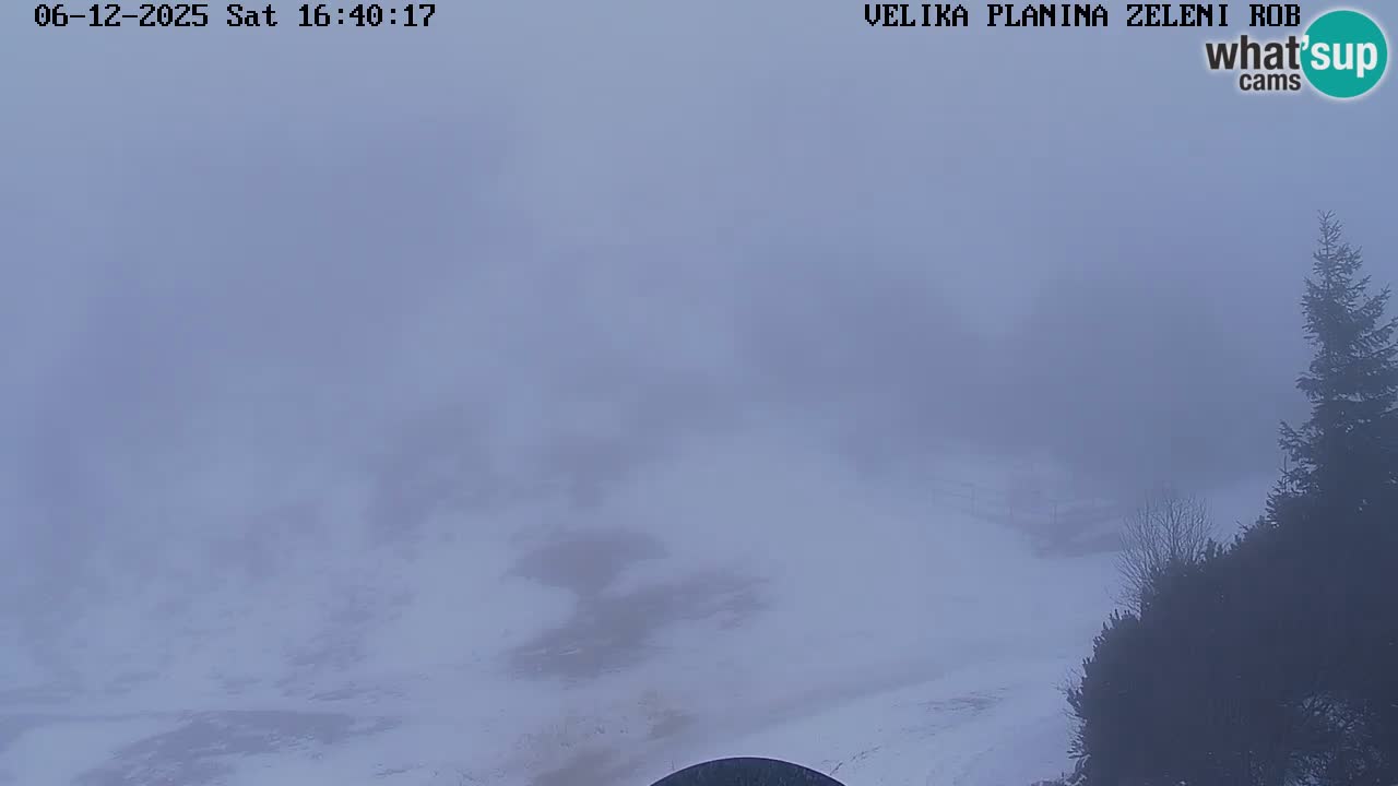 Zeleni Rob | Webcam live Velika Planina