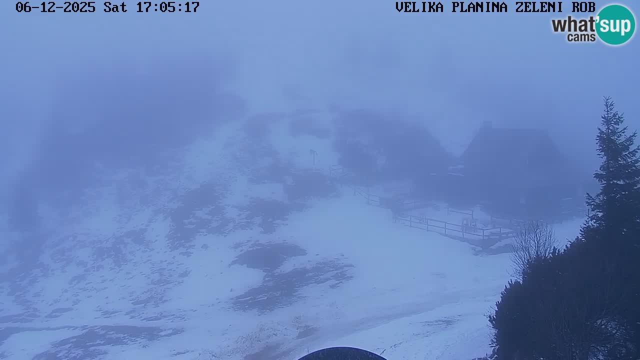 Zeleni Rob | Web kamera Velika Planina